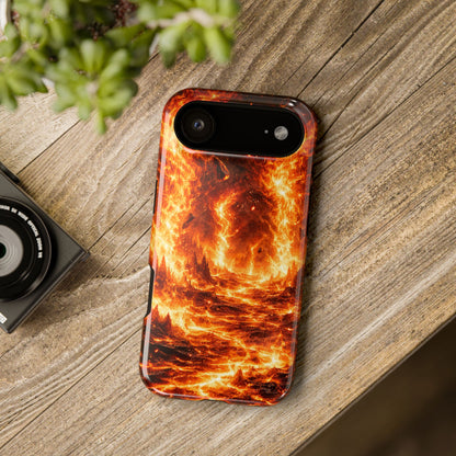 Inferno descent • Apple iPhone 17 Pro • MagSafe® Tough Case