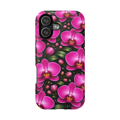 Velvet Orchid • Floral Fusion • Apple iPhone 17 Pro • MagSafe® Tough Case