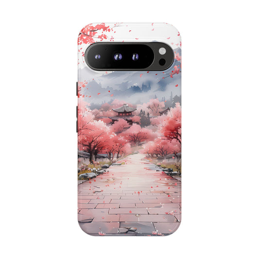 Echo Pagoda • Google Pixel 9 • MagSafe® Tough Case phone case by Black Hat Pixels