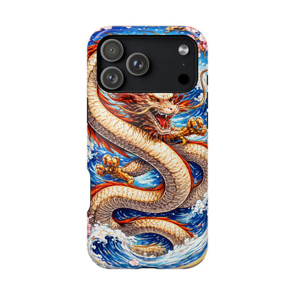 Heaven’s Mandate – Sovereign Oath • Obsidian Irezumi™ • Apple iPhone 17 Pro • MagSafe Tough Case