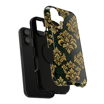 Valmont Atelier • Velvet Dynasty™ Royal Weave • iPhone 17 Pro • Tough Case • MagSafe®