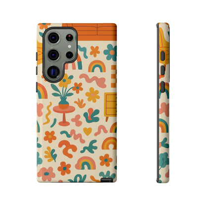 Dopamine Decor • Samsung Galaxy S23 • Tough Case • Wireless Friendly