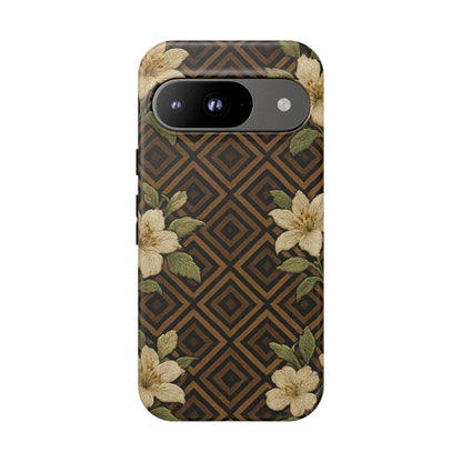 Velvet Bloom • Google Pixel 9  •Tough Case • Wireless Friendly
