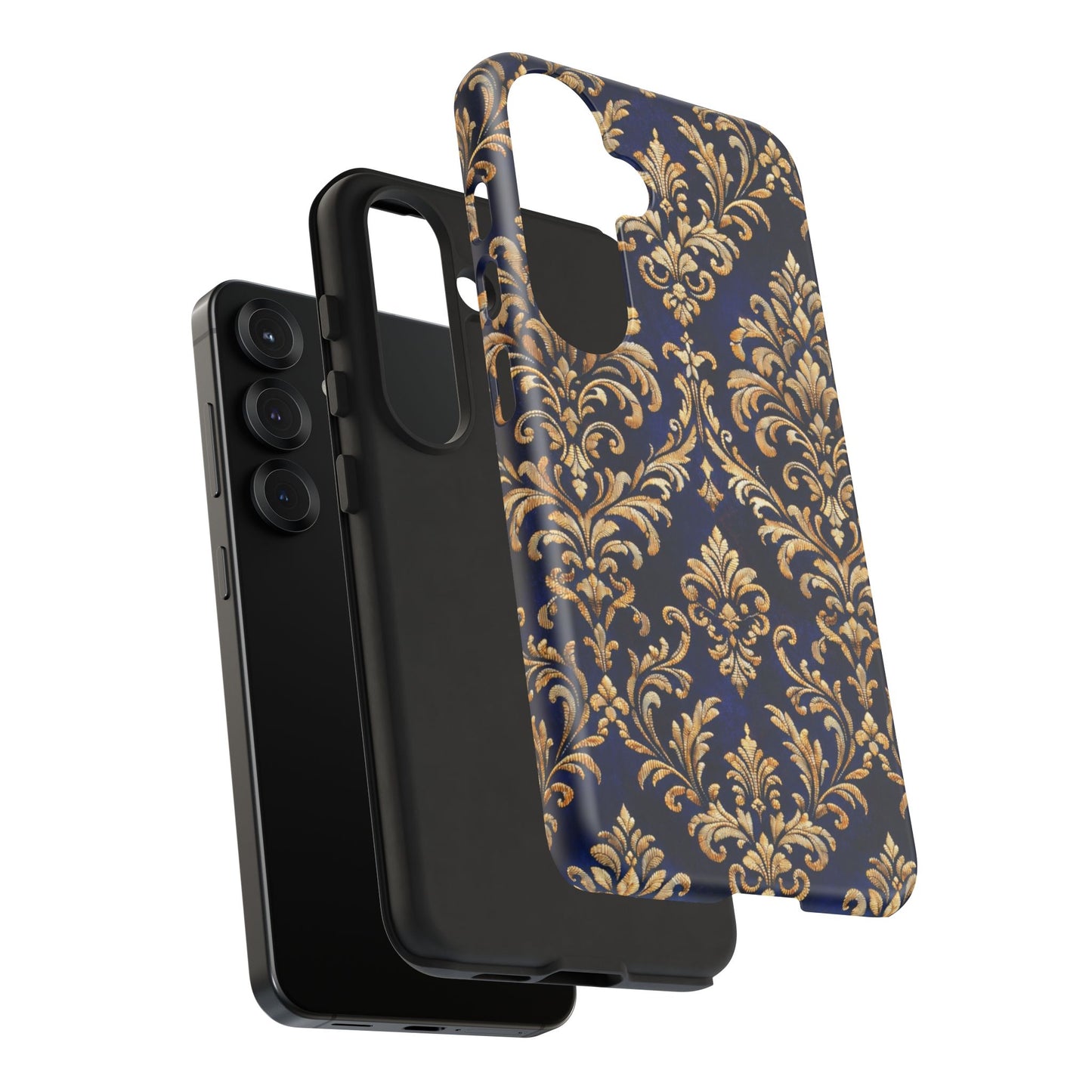 Veridian Époque • Velvet Dynasty™ Royal Weave • Samsung Galaxy S25 • Tough Case • Wireless Friendly