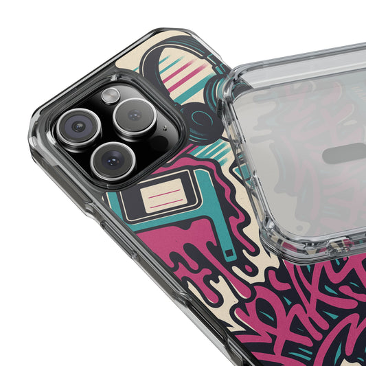 Retro Beats • Apple iPhone 16 • MagSafe® Clear Case