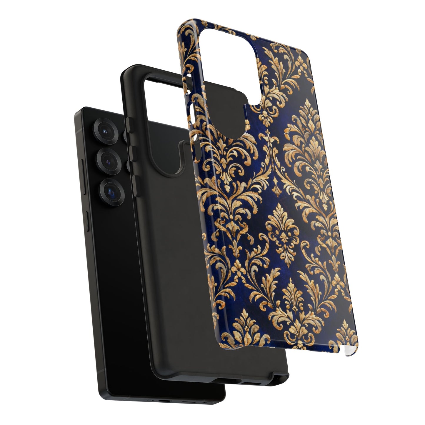 Veridian Époque • Velvet Dynasty™ Royal Weave • Samsung Galaxy S25 • Tough Case • Wireless Friendly