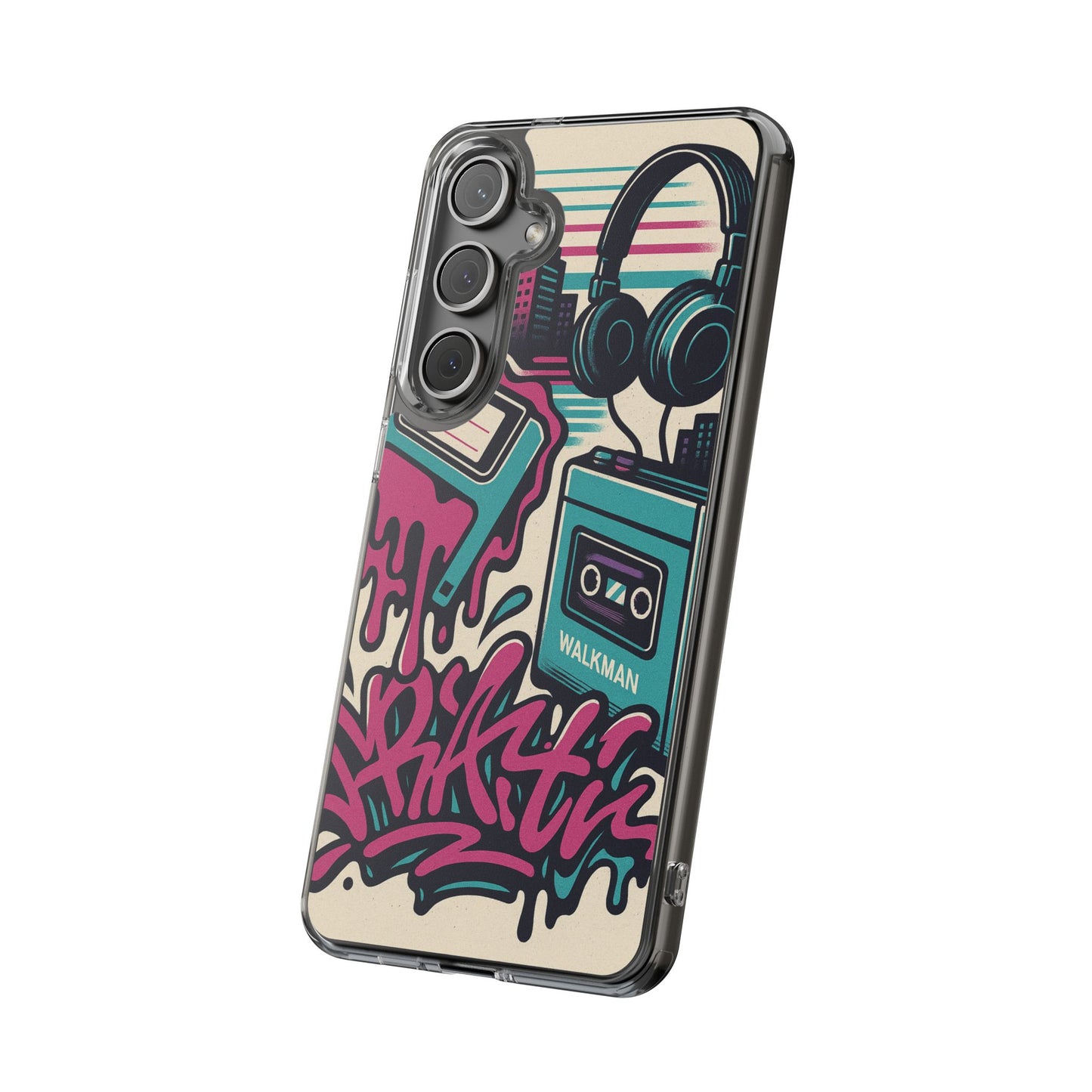 Retro Beats • Samsung Galaxy S24 • Clear Case