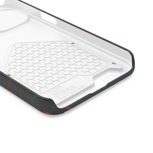 Soundwaves • Apple iPhone 13 • MagSafe® Tough Case with Card Holder
