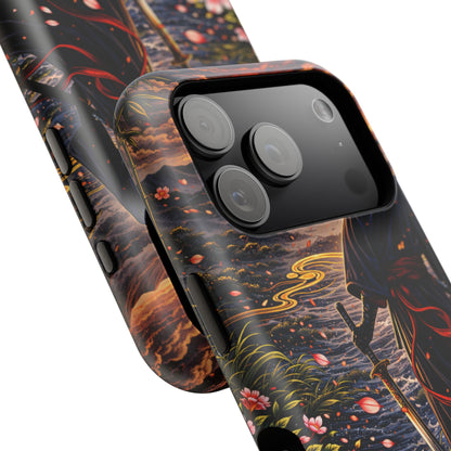 Silent Path – Measured Resolve • Obsidian Irezumi™ • Apple iPhone 17 Pro • MagSafe Tough Case