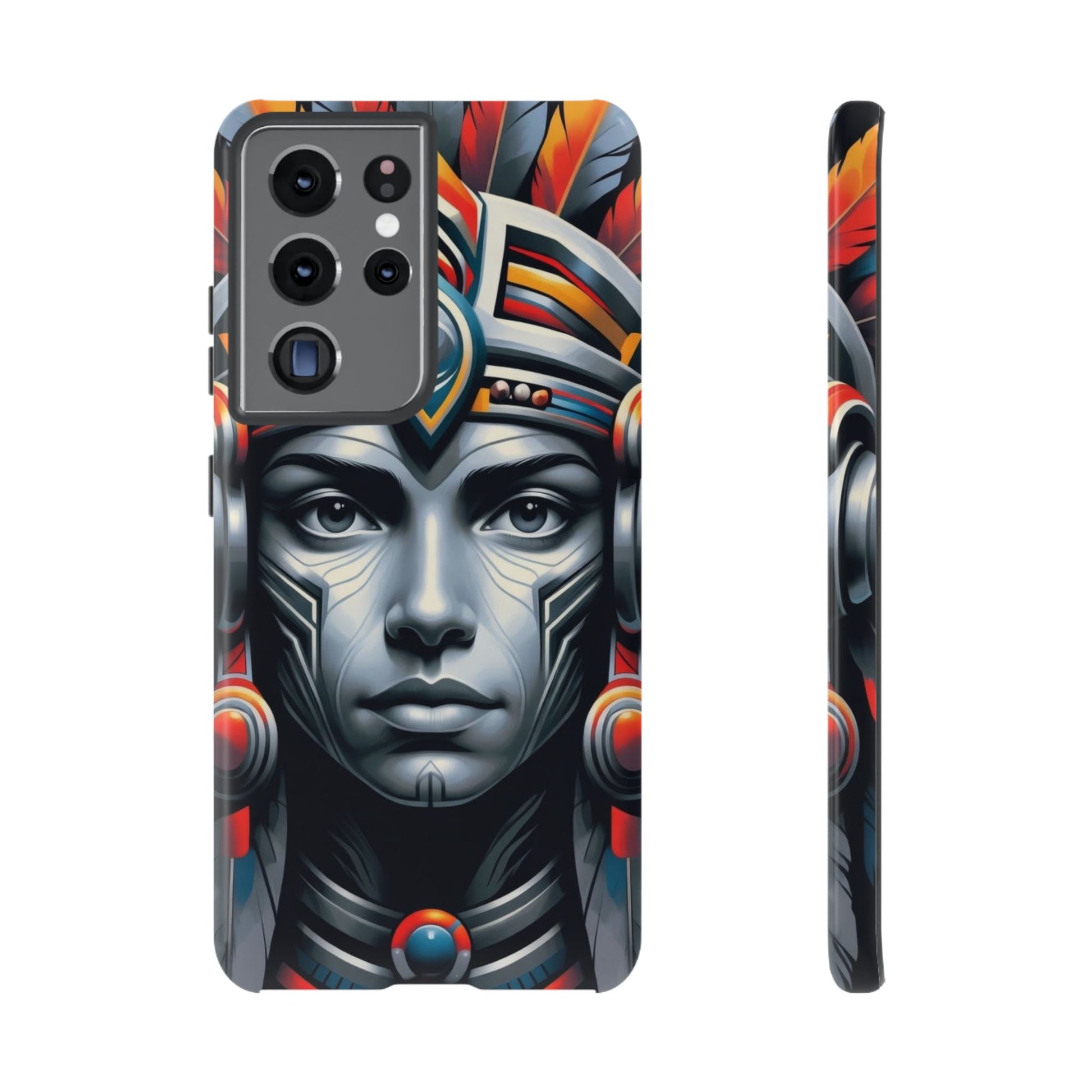 Spectrum Warden • Samsung Galaxy S21 • MagSafe® Tough Case phone case by Black Hat Pixels