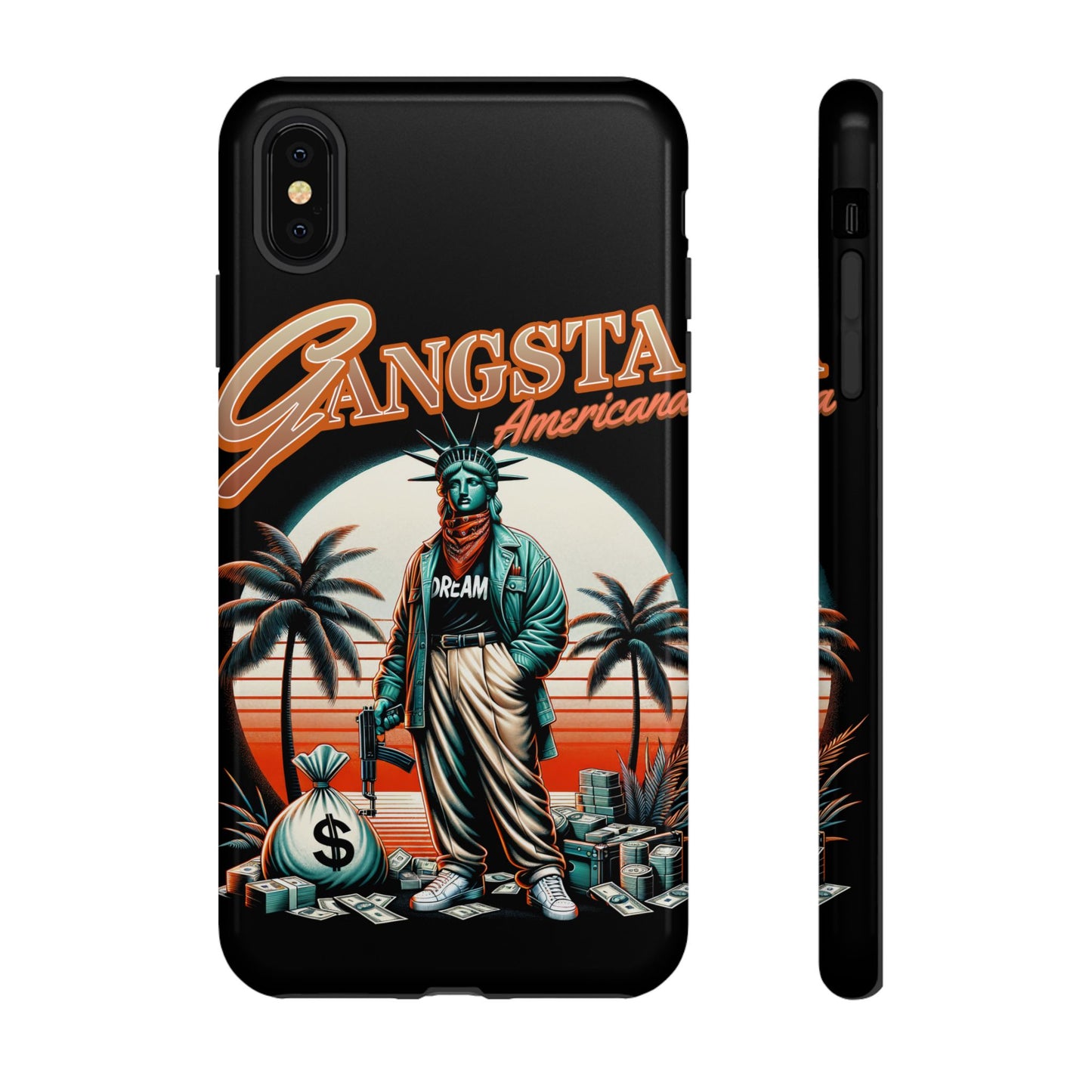 Gansta Americana • Apple iPhone X • MagSafe® Tough Case