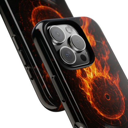 Vinyl Inferno • Apple iPhone 16 • MagSafe® Magnetic Tough Case