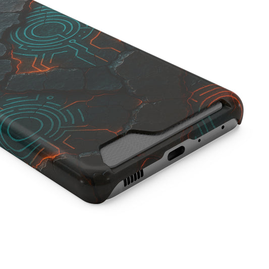 Circuit Eruption • Samsung Galaxy S21 • MagSafe® Tough Case with Card Holder