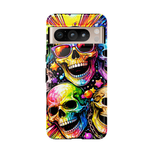 Chromatic Carnage • Google Pixel 8 • Tough Case • Wireless Friendly