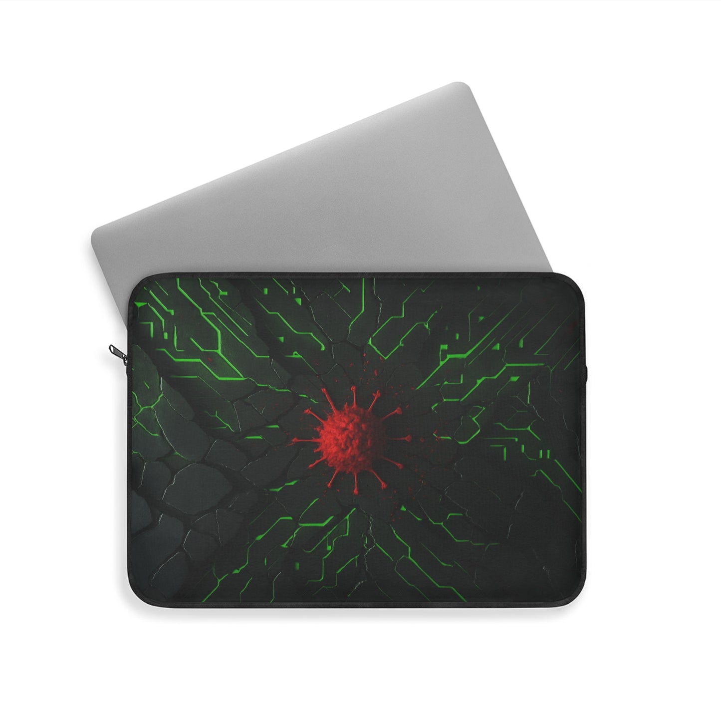 Atomic Fusion • Single Zipper Laptop Sleeve