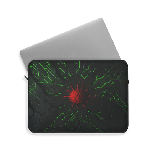 Atomic Fusion • Single Zipper Laptop Sleeve