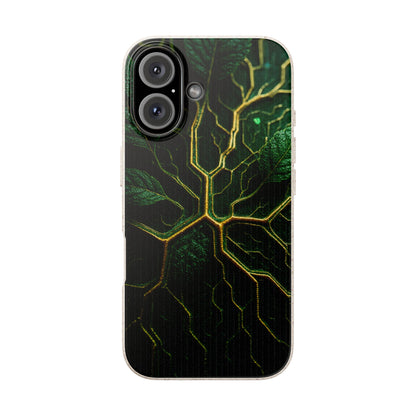Macro Flora • Apple iPhone 16 Eco-Friendly Phone Case