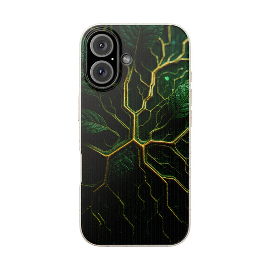 Macro Flora • Apple iPhone 16 Eco-Friendly Phone Case