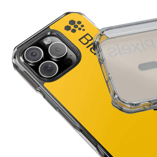 Black Hat Pixels • Apple iPhone 16 • MagSafe® Clear Case