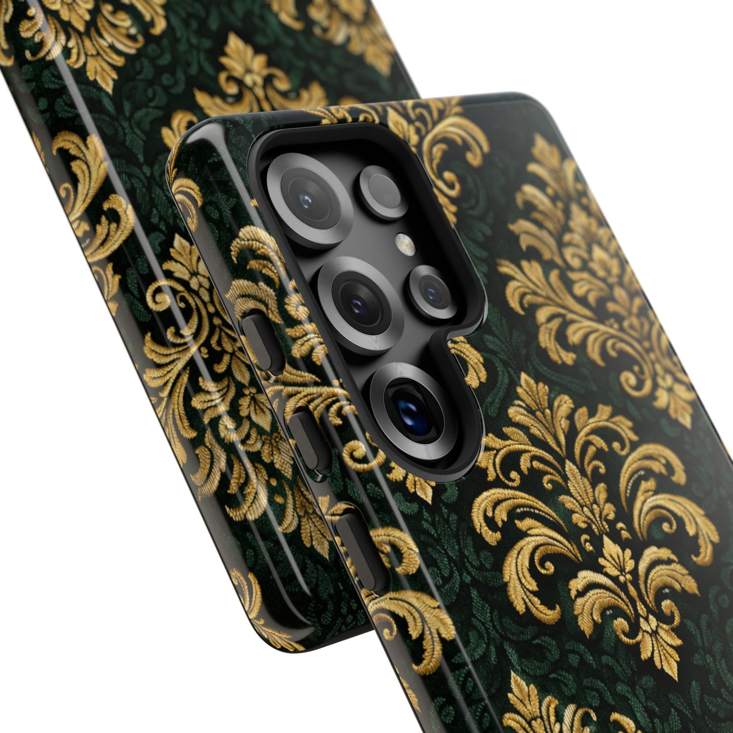 Valmont Atelier • Velvet Dynasty™ Royal Weave • Samsung Galaxy S25 • Tough Case • Wireless Friendly