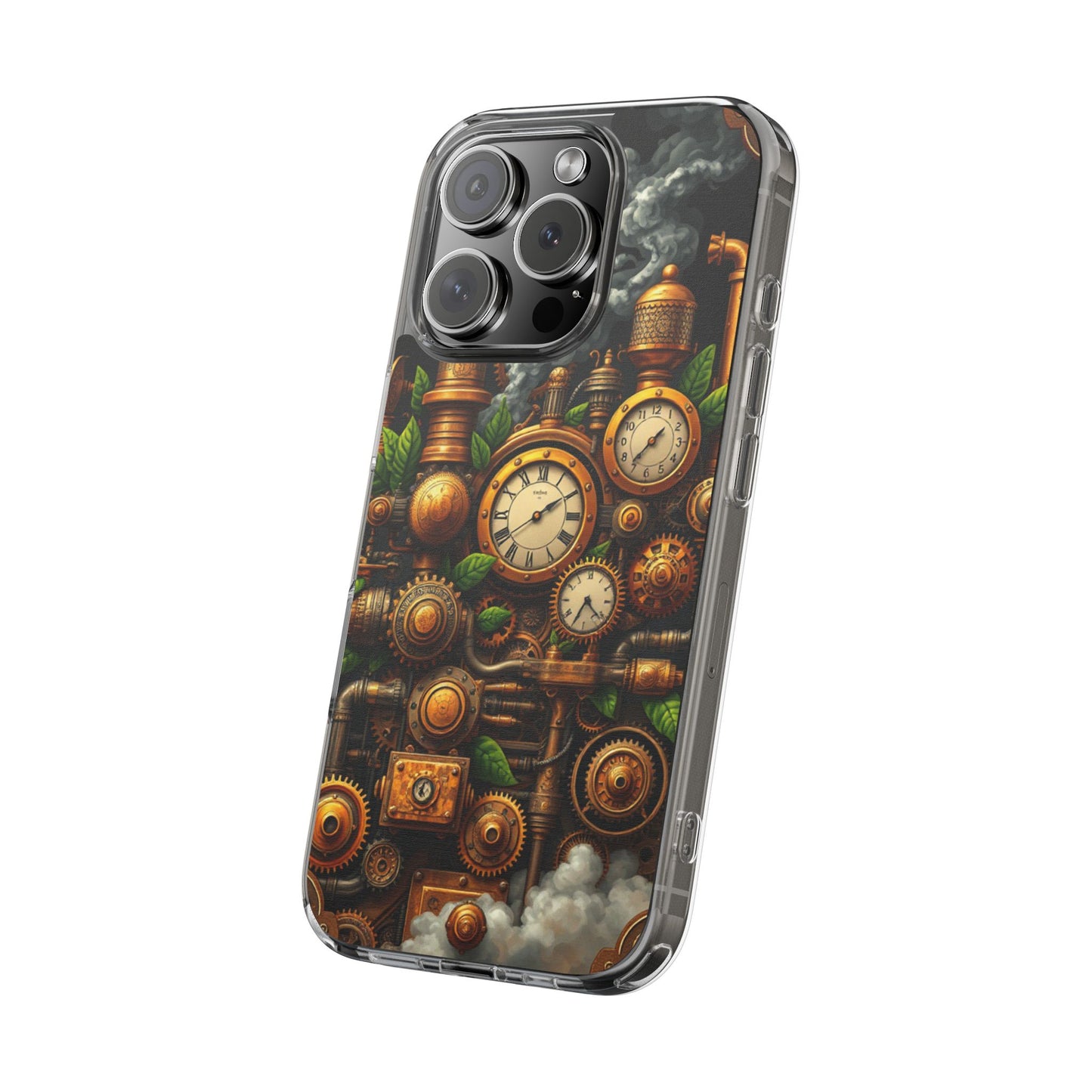 Steampunk Signal • Apple iPhone 16 • Clear Case