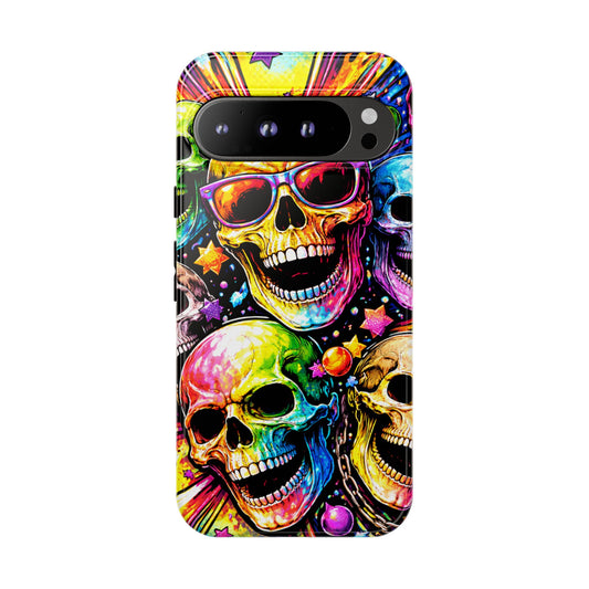 Chromatic Carnage • Google Pixel 9 • Tough Case • Wireless Friendly
