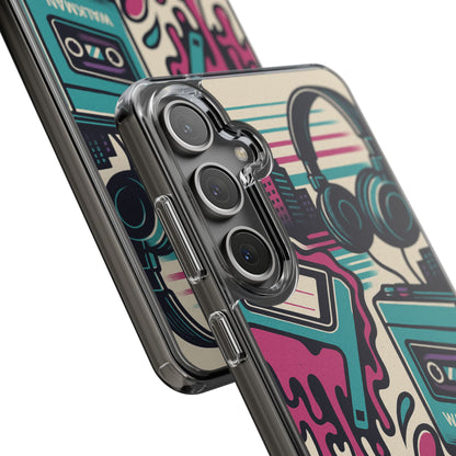 Retro Beats • Samsung Galaxy S24 • Clear Case