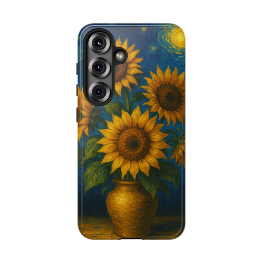 Sunflower Nights • Samsung Galaxy S25 • MagSafe® Tough Case