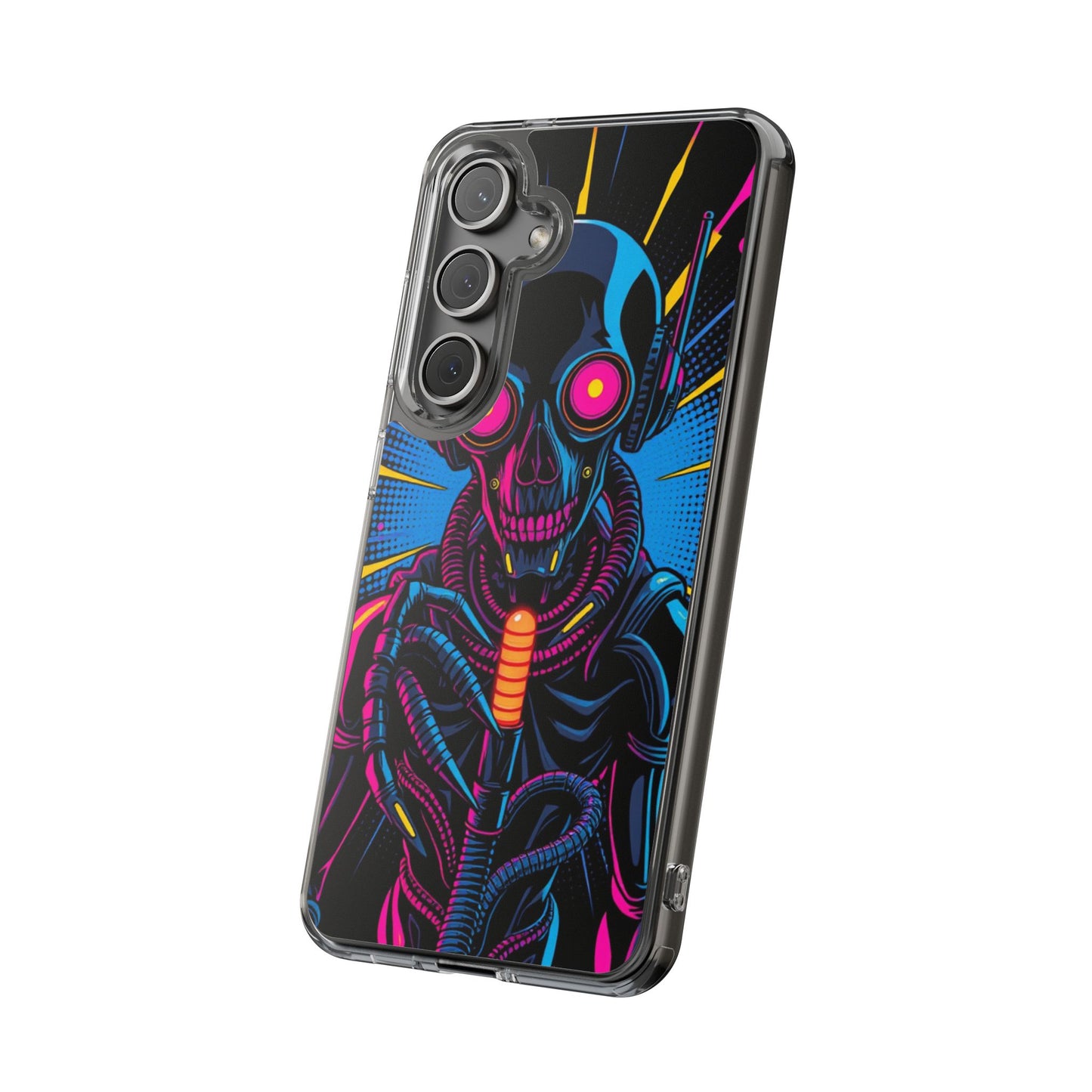 Neon Reaper • Samsung Galaxy S24 • Clear Case