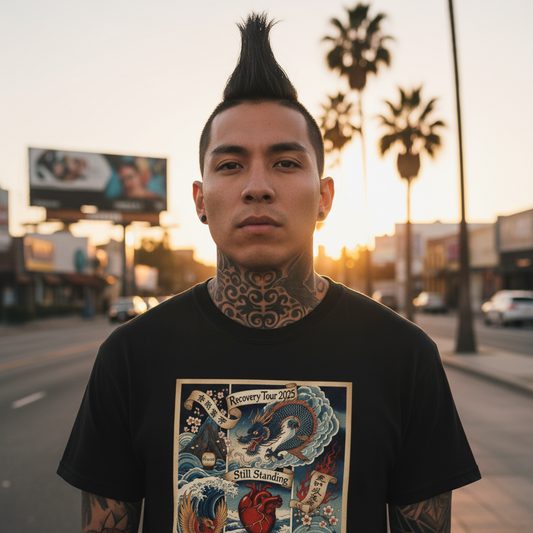 Rise & Reflect • Recovery Works • T-Shirt