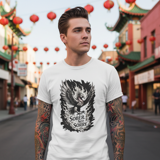 Sober Not Sorry • Recovery Works • T-Shirt