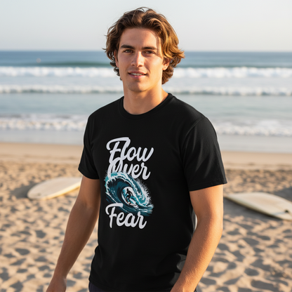 Flow Over Fear • Surfer • T-Shirt