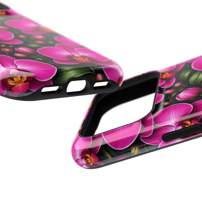 Velvet Orchid • Floral Fusion • Apple iPhone 17 Pro • MagSafe® Tough Case