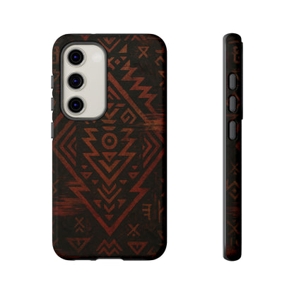 Tribal Glitch • Samsung Galaxy S23 • Tough Case • Wireless Friendly