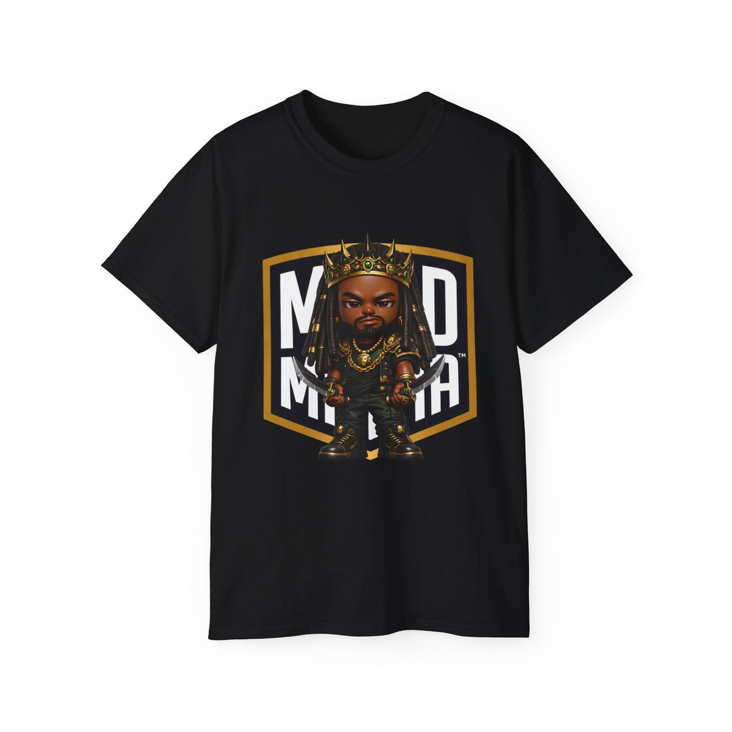 Dread Monarch • Rooted Command • Mood Militia • T-Shirt • Black Hat Pixels • Unisex