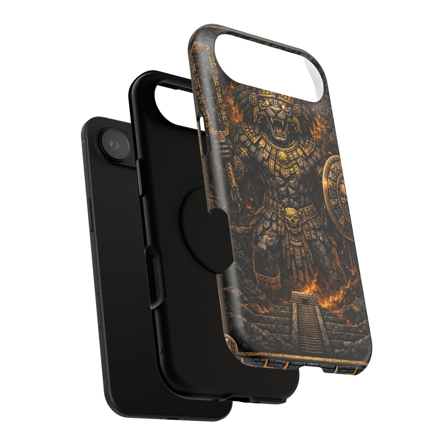 Ocelotl • Jaguar Ascendancy • Empire of the Fifth Sun™ • Apple iPhone 17 Pro • MagSafe Tough Case
