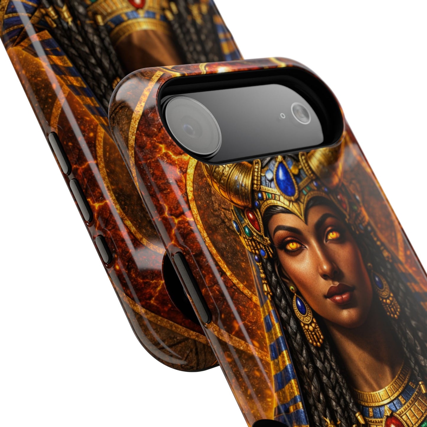 Hathor • Harmony • Egyptian Hieroglyphics™ Series • Apple iPhone 17 Pro • MagSafe® Tough Case