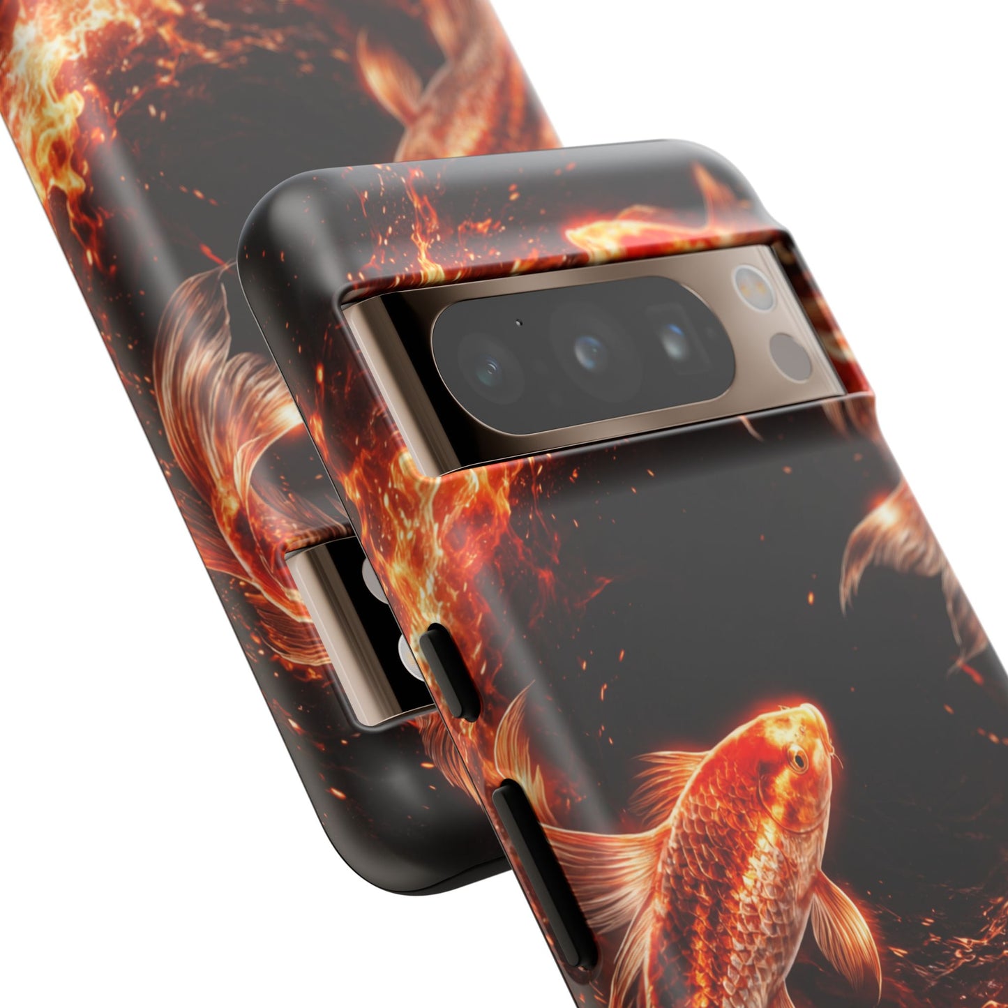 Fire Koi • Google Pixel 8 • Tough Case • Wireless Friendly