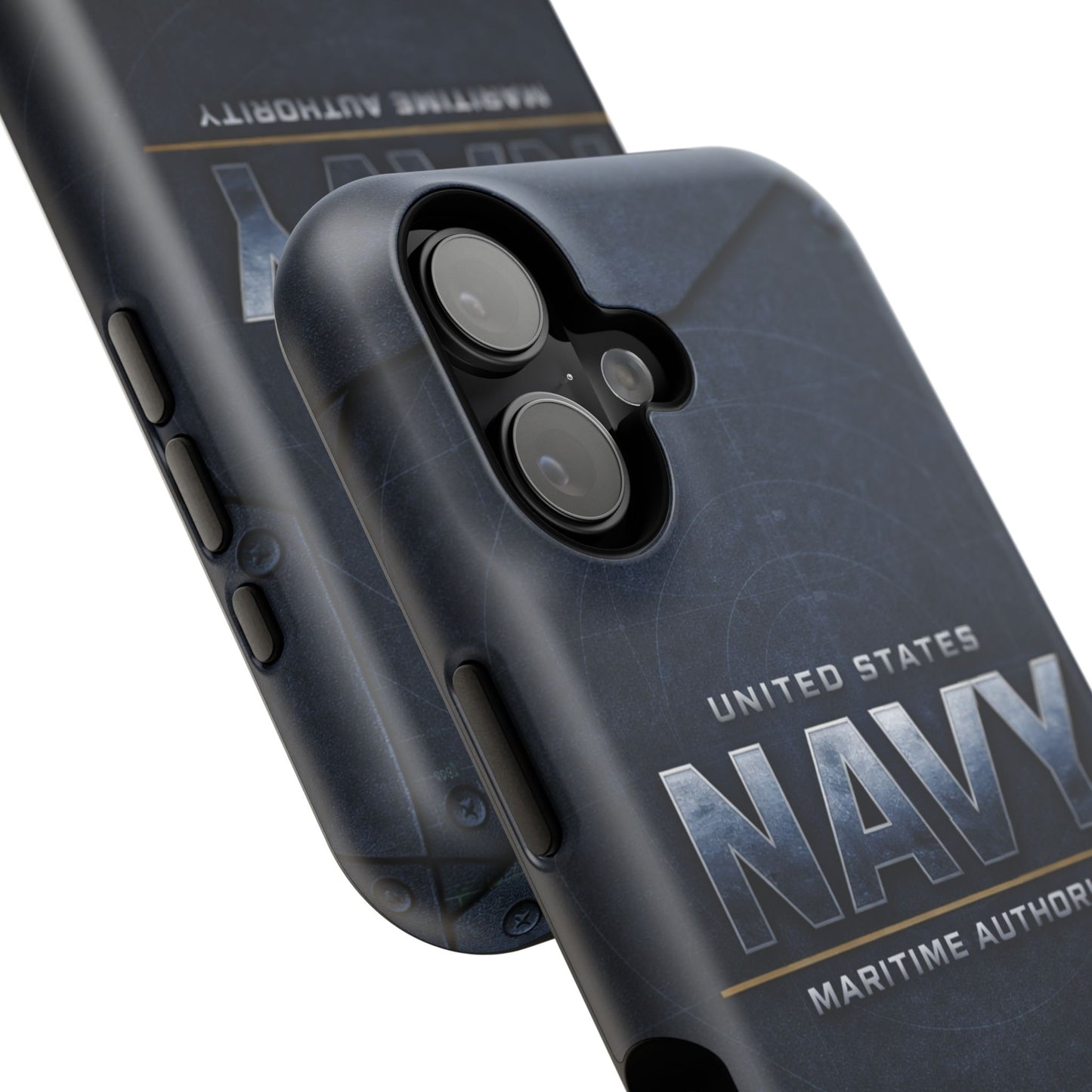 Navy • Sentinel Series • Maritime Authority • Apple iPhone 17 Pro • MagSafe Tough Case