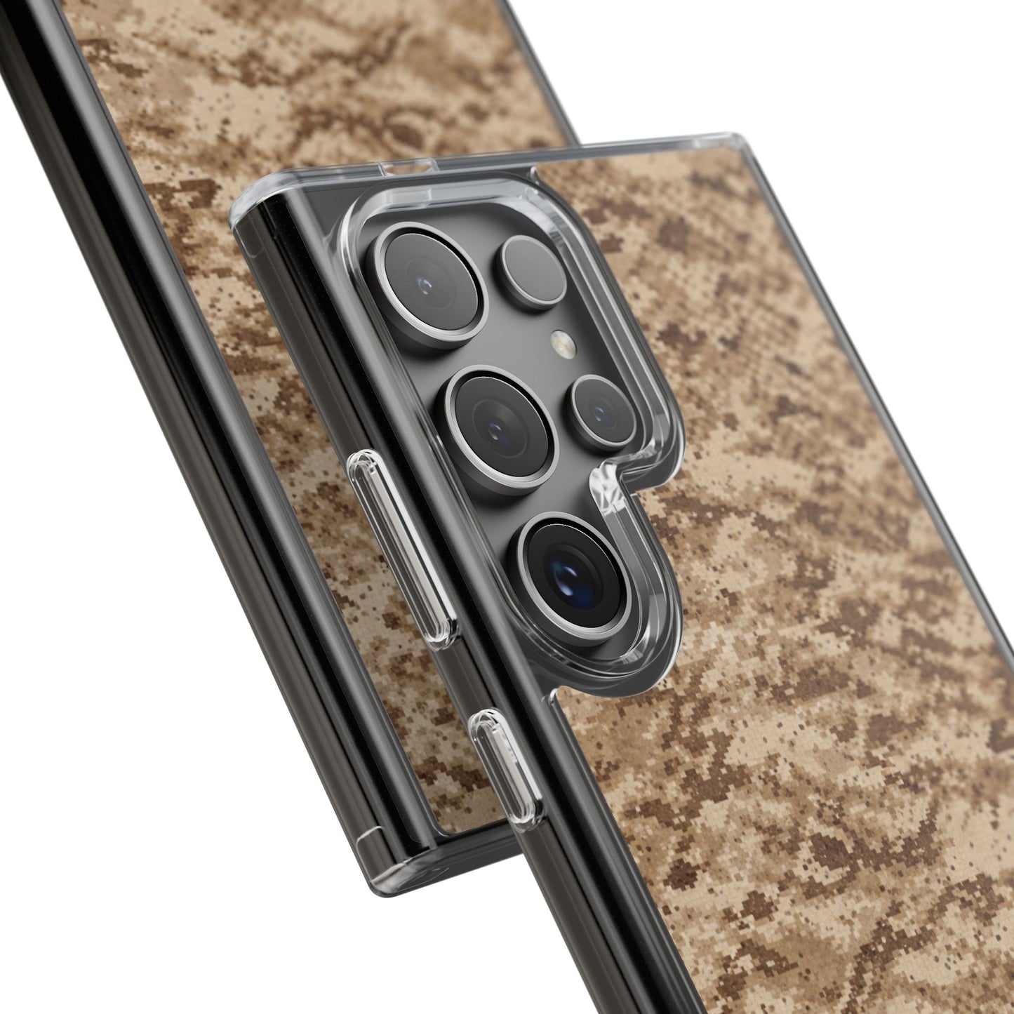 Desert Storm Camo • Samsung Galaxy S24 • Clear Case