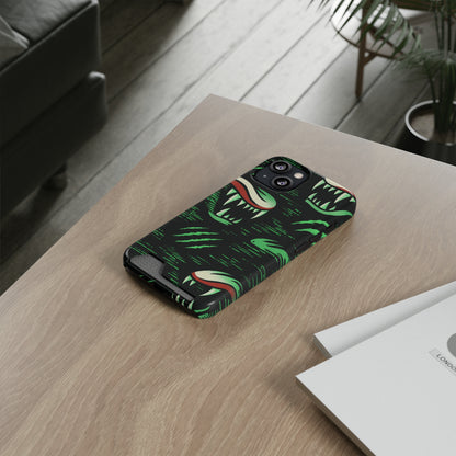Viscous Glitch• Apple iPhone 13 • MagSafe® Tough Case with Card Holder