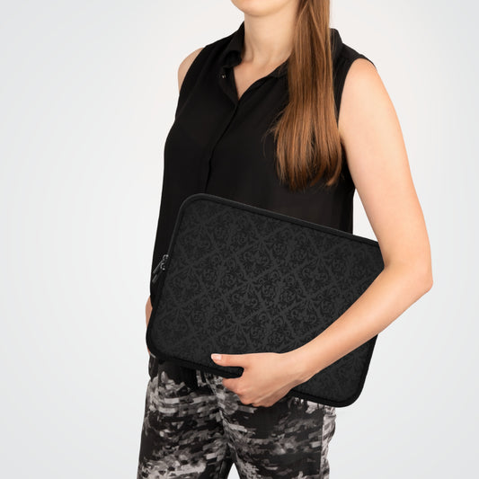 Laced Up • Dual Zipper Laptop Sleeve