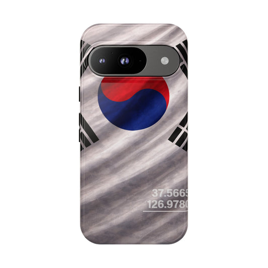 South Korea • Street Sovereign – Seoul Vector • Google Pixel 9 • Tough Case • Wireless Friendly