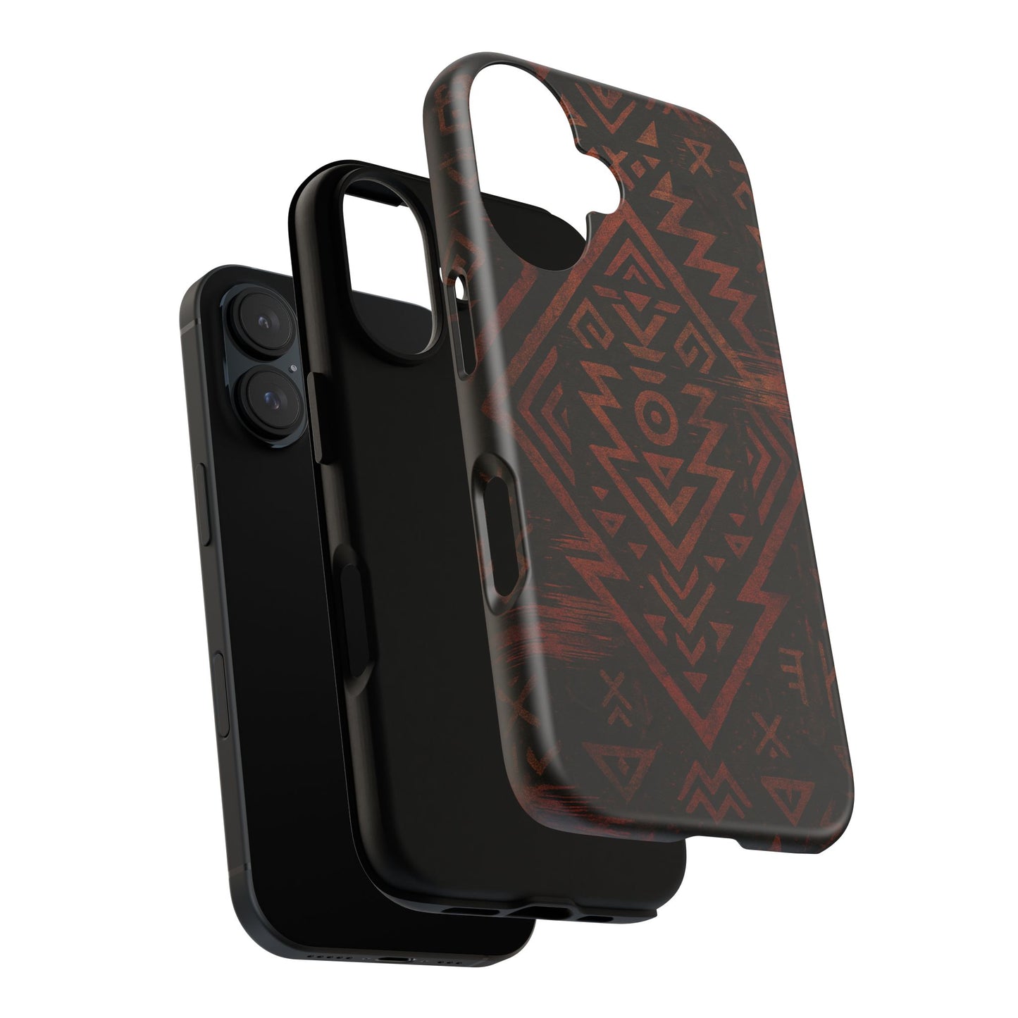 Tribal Glitch • Apple iPhone 16 • MagSafe® Magnetic Tough Case