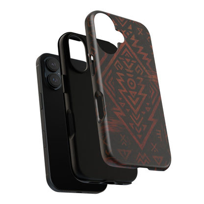 Tribal Glitch • Apple iPhone 16 • MagSafe® Magnetic Tough Case