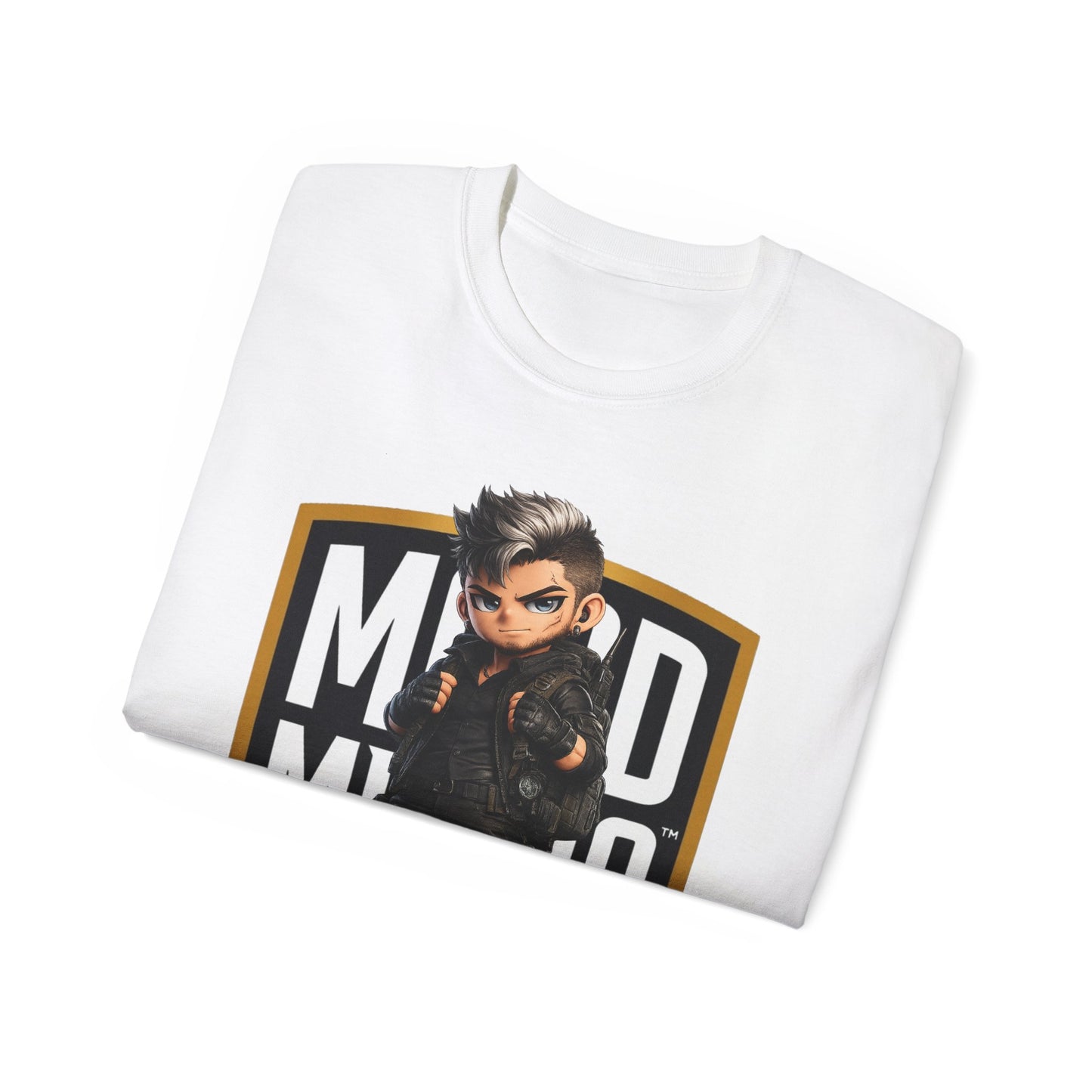 Ryder Steel • Tactical Resolve • Mood Militia • T-Shirt • Black Hat Pixels • Unisex