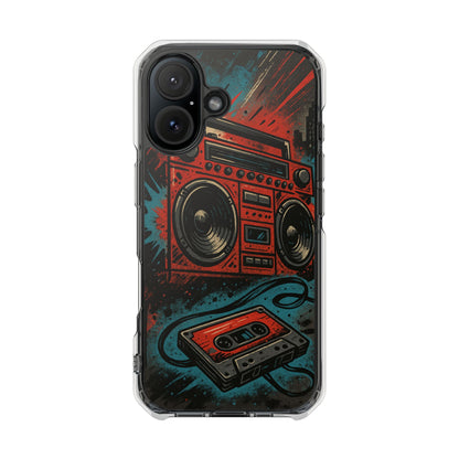 Old Skool • Apple iPhone 16 • MagSafe® Clear Case