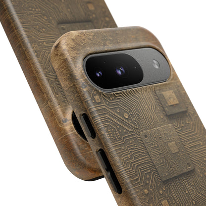 Sand Circuit • Google Pixel 9 • MagSafe® Magnetic Tough Case