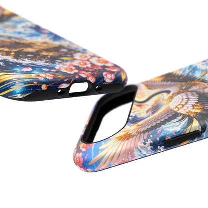 Radiant Ascent – Unbroken Honor • Obsidian Irezumi™ • Apple iPhone 17 Pro • MagSafe Tough Case