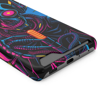 Neon Reaper • Samsung Galaxy S21 • MagSafe® Tough Case with Card Holder
